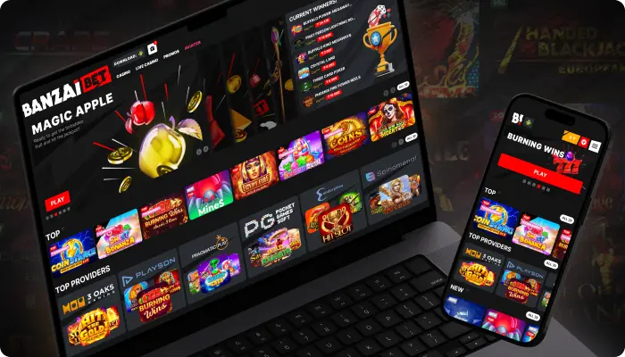 Banzai Bet играть на телефоне